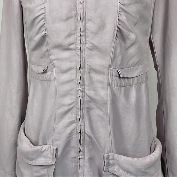 Transit Summer Evening Jacket Lavender Zip Up - Picture 5 of 6